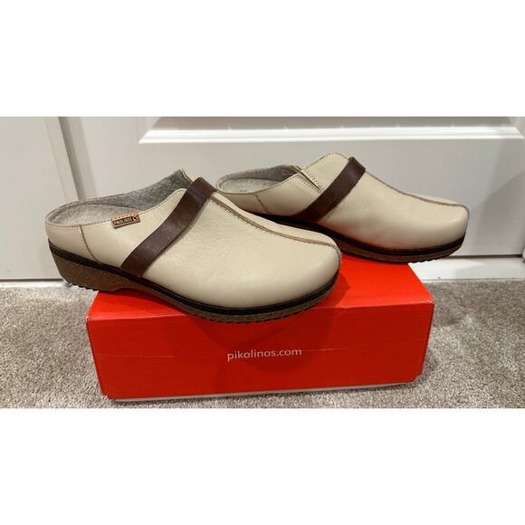 Pikolinos Granada Water Repellent Clog Sz 9.5 US 41 EU Arch Support Lightly Worn - Picture 13 of 13